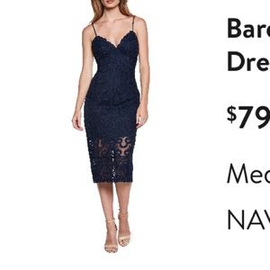 Bardot Gia embroidered cocktail dress